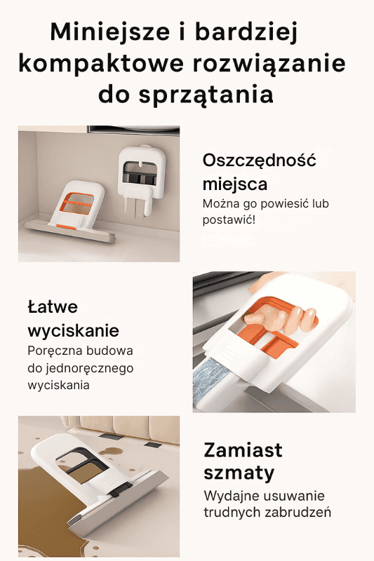 Sprzątaj szybko i bez wysiłku – z Mini Mopem