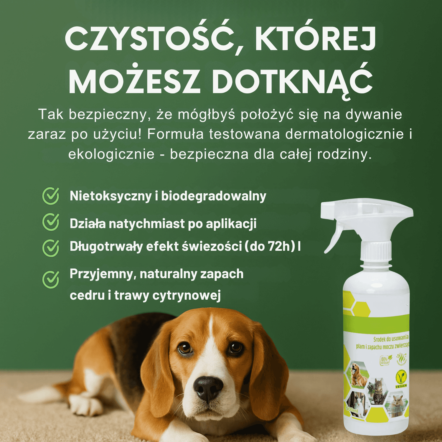 Zamiast maskować – usuń problem u źródła z EcoPurr™