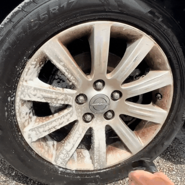 Czyste felgi bez wysiłku — koncentrat 1:5