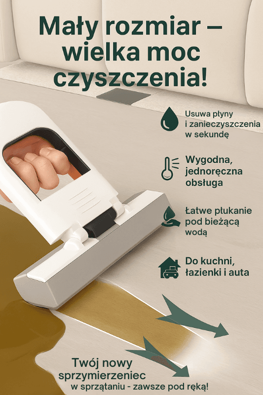 Sprzątaj szybko i bez wysiłku – z Mini Mopem